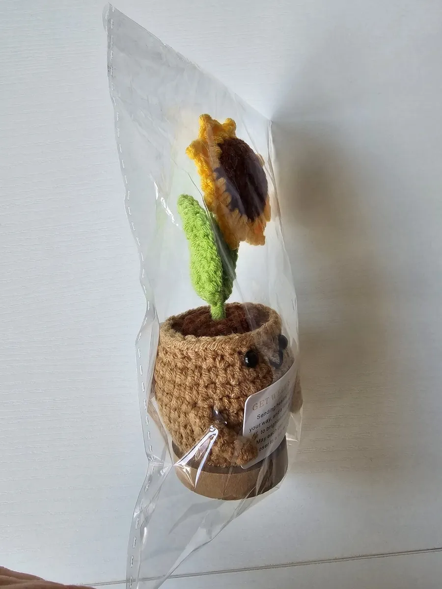 Brand new Get well soon sunflower ornament gift - Image 3