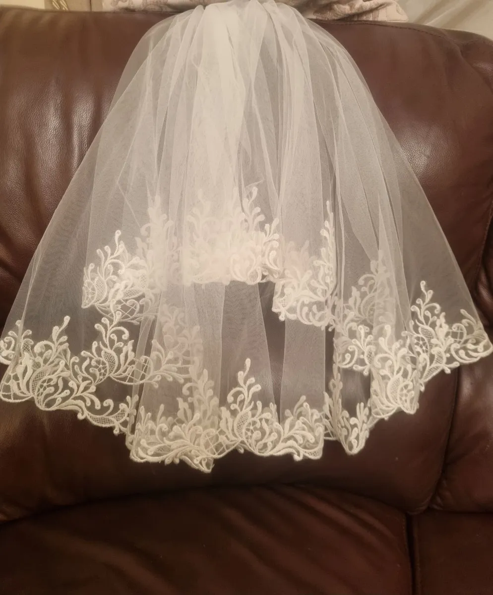 Kids commuion veil - Image 3