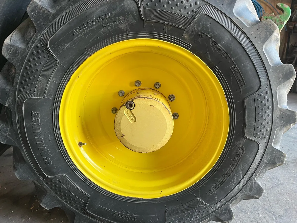 John Deere row crop wheels - Image 2