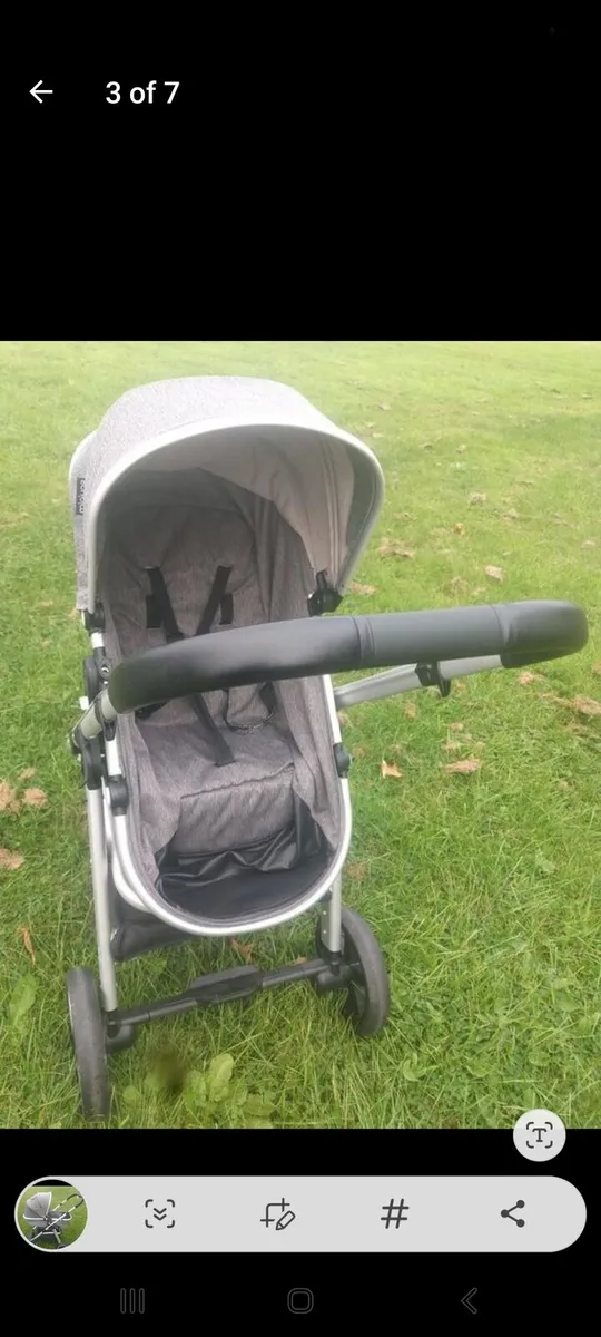 Miniuno 2 in 1.pram pushchair - Image 2