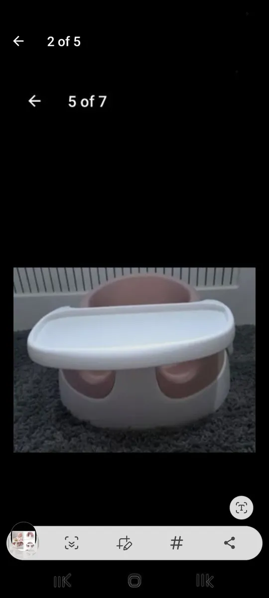 Mamas and papas floor seat - Image 2