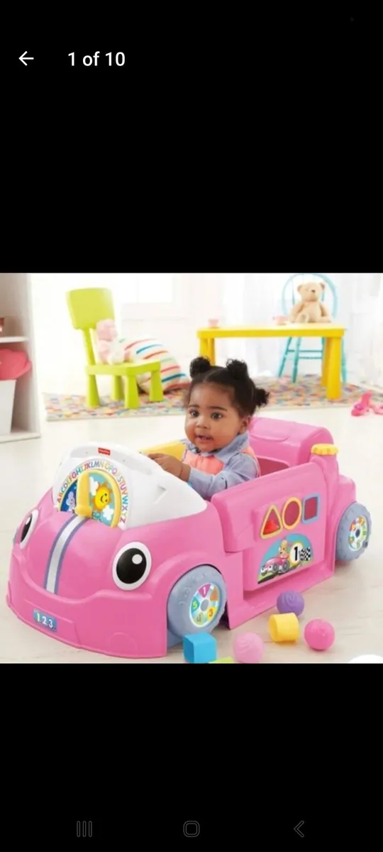 Fisherprice laugh and run car - Image 2
