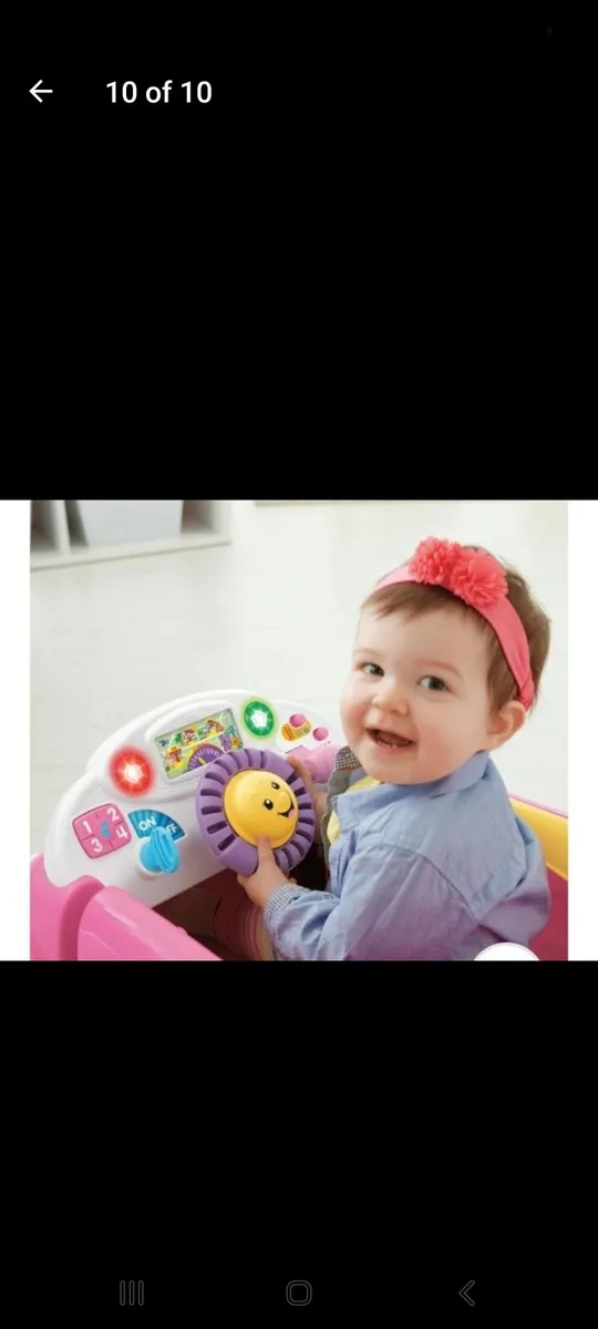 Fisherprice laugh and run car - Image 3