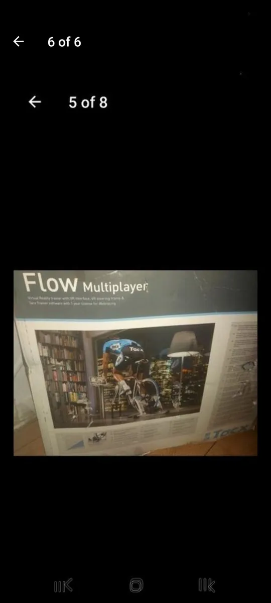 Tacx Flow multiplayer bike trainer - Image 1