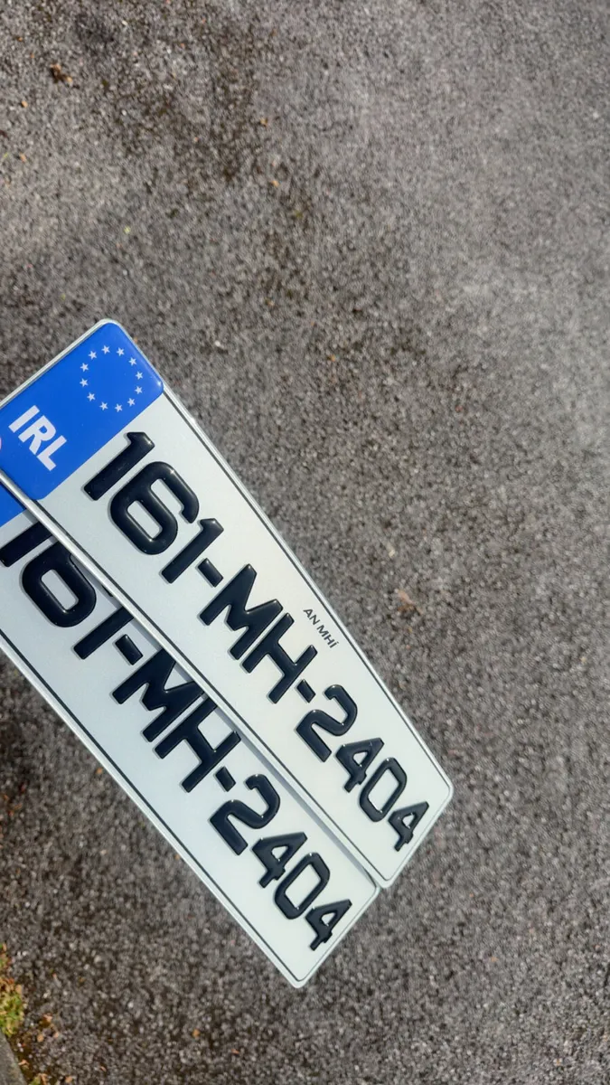 Ultimate gel number plates delivered - Image 2