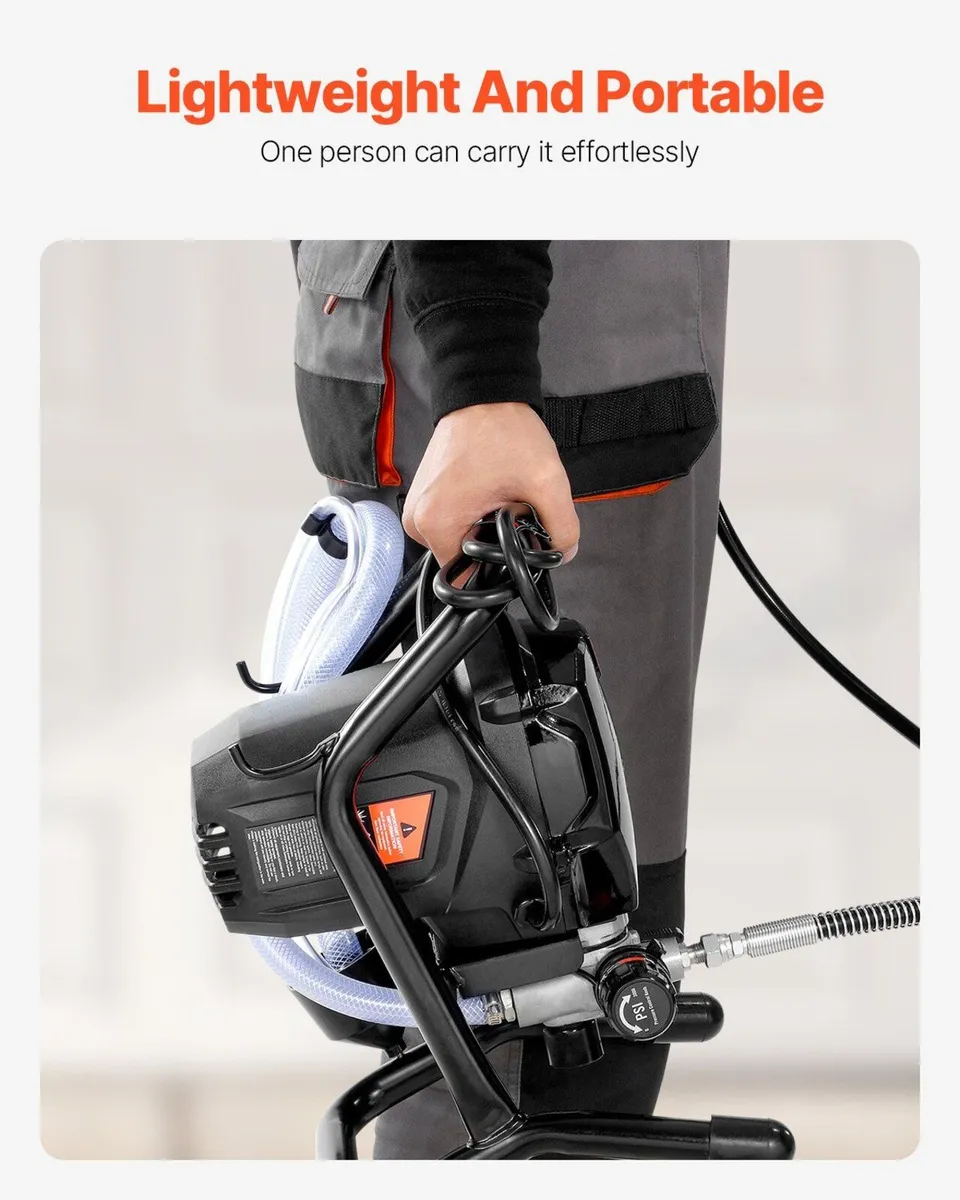 Electric Stand Airless Paint Sprayer, 750W 3000PS - Image 2
