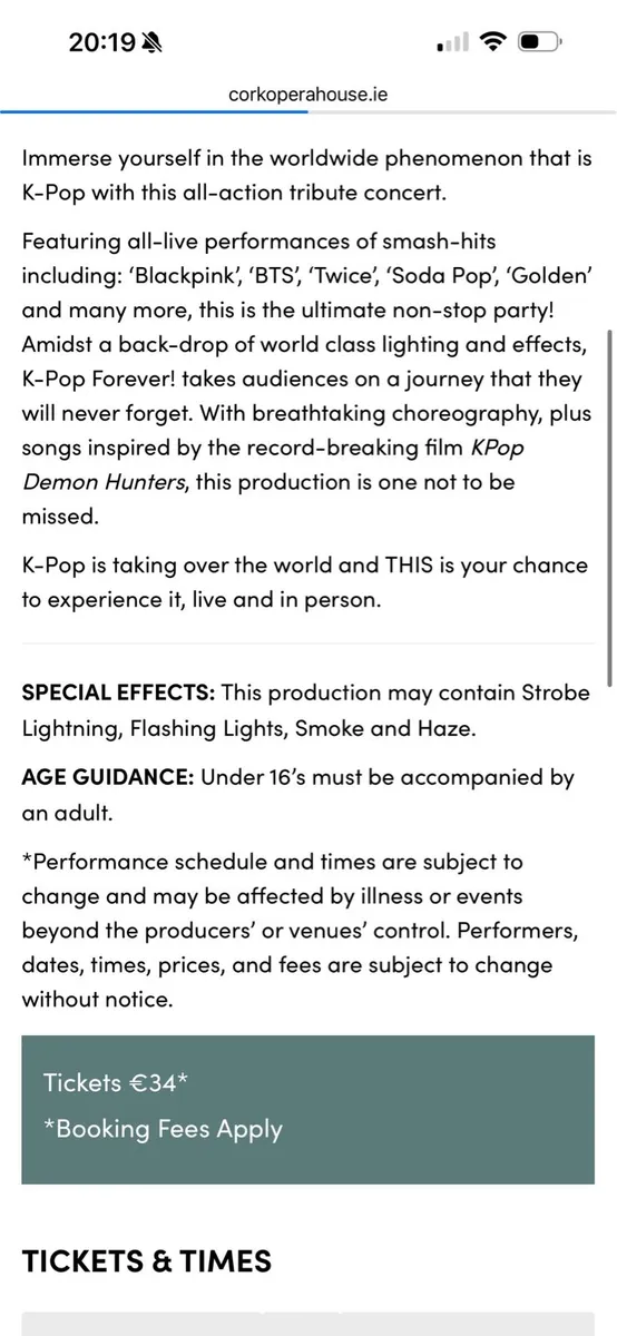 K Pop Forever - Cork Opera House - May 13th - Image 2