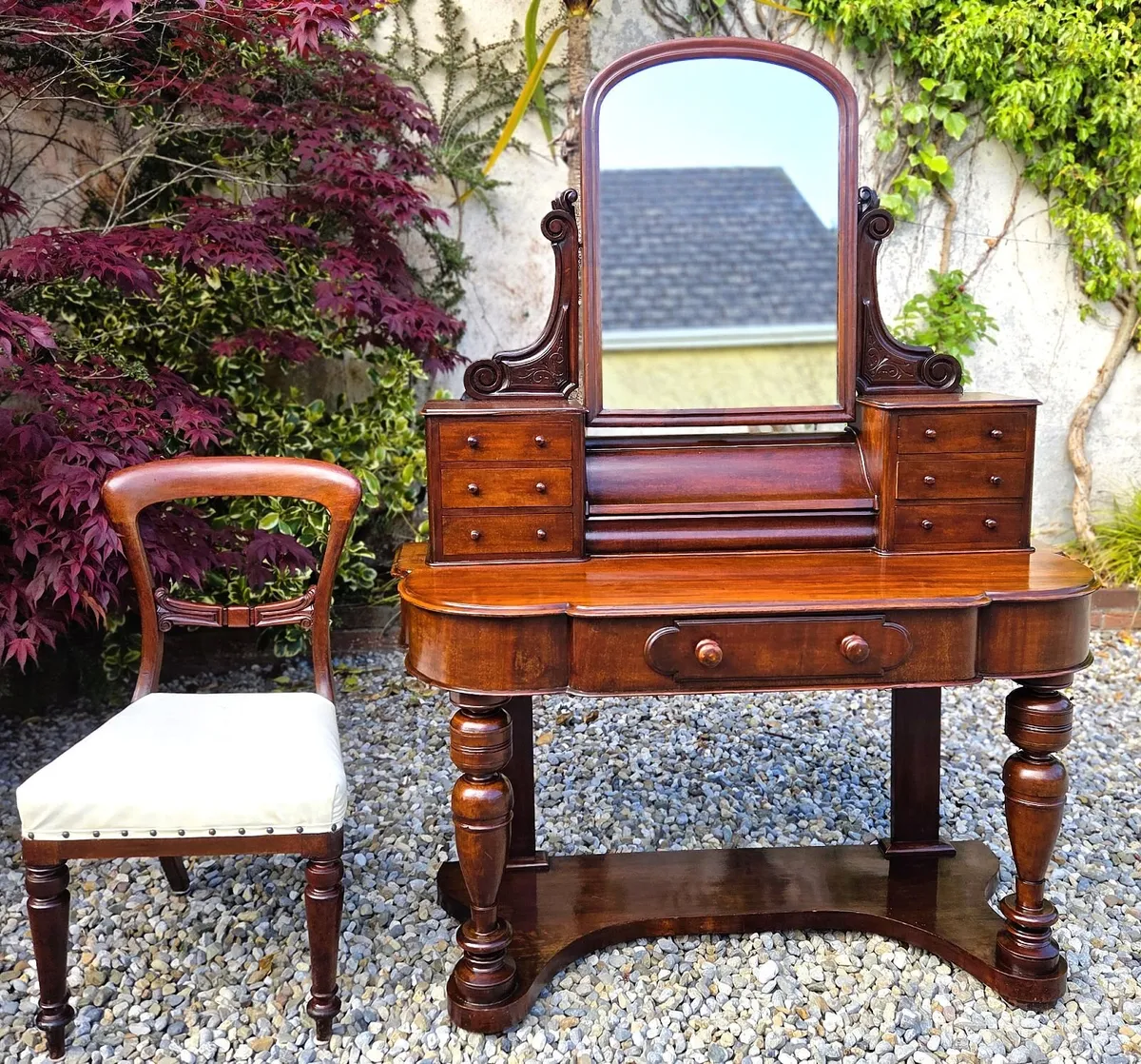 Victorian Duchess Dressing Table- Circa 1860 - Image 2