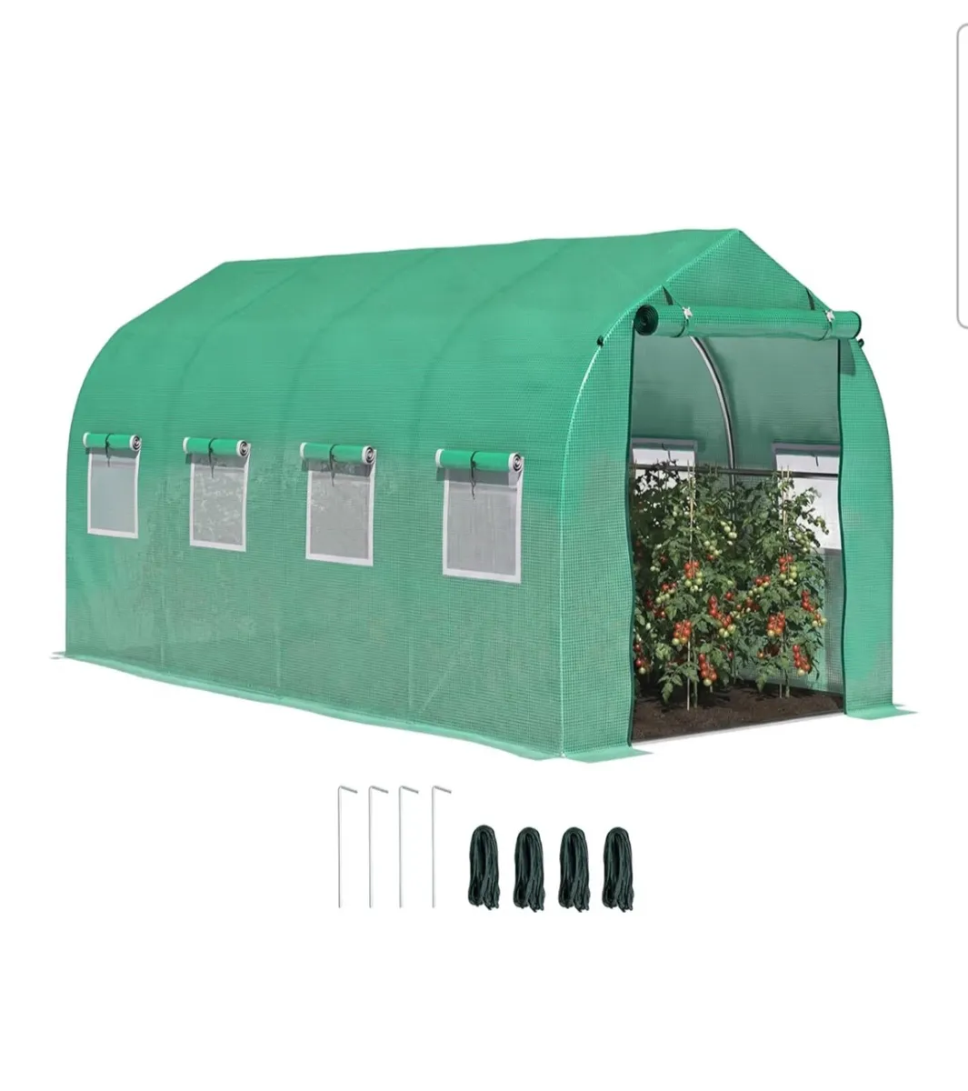 4 x 2 M) greenhouse/polytunnel - Image 1