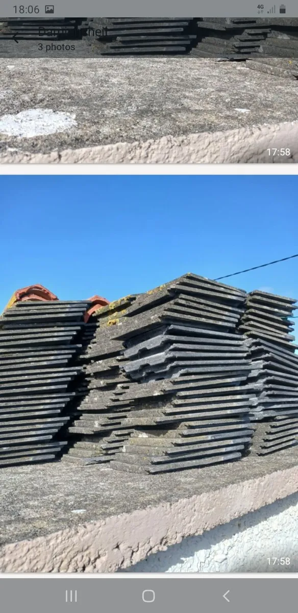 Roof tiles for sale 226 tiles - Image 1