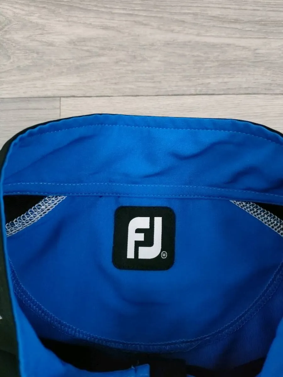 FootJoy FJ Half Zip Golf Jumper Mens Medium - Image 4