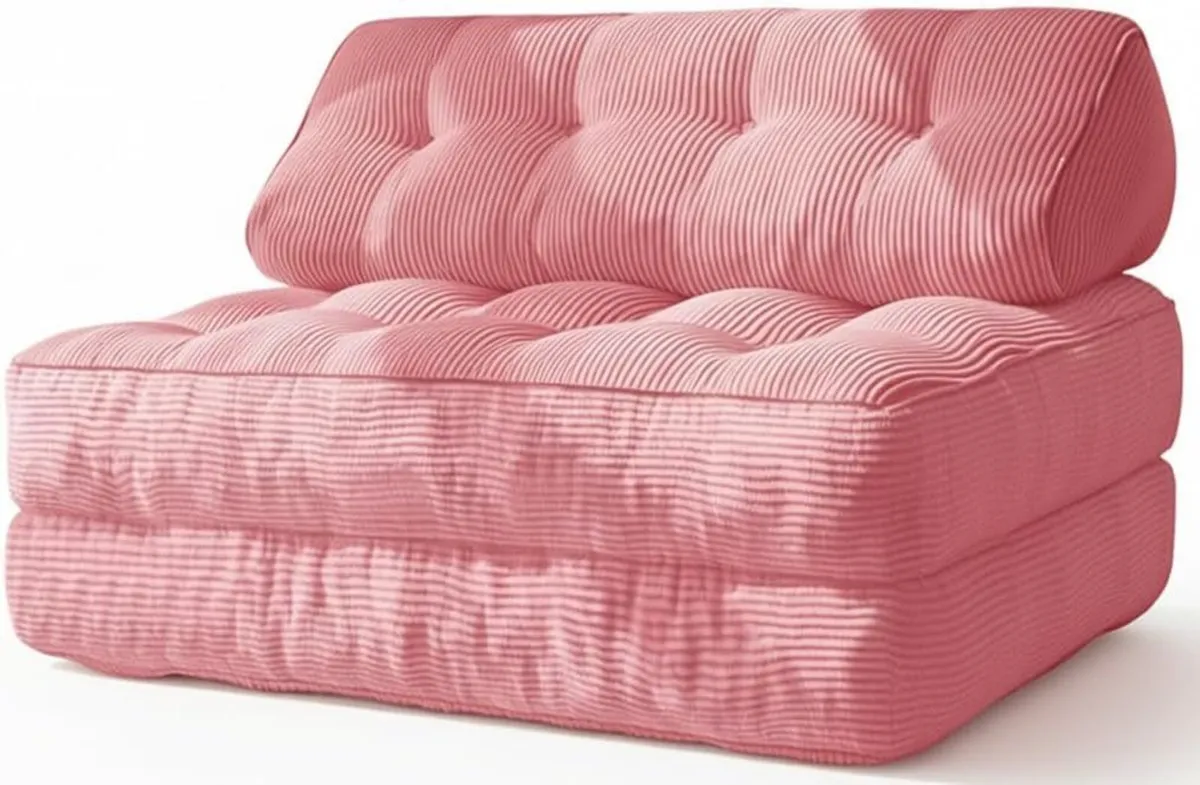 Folding Sofa Bed Convertible Sleeper Chair with - Image 1