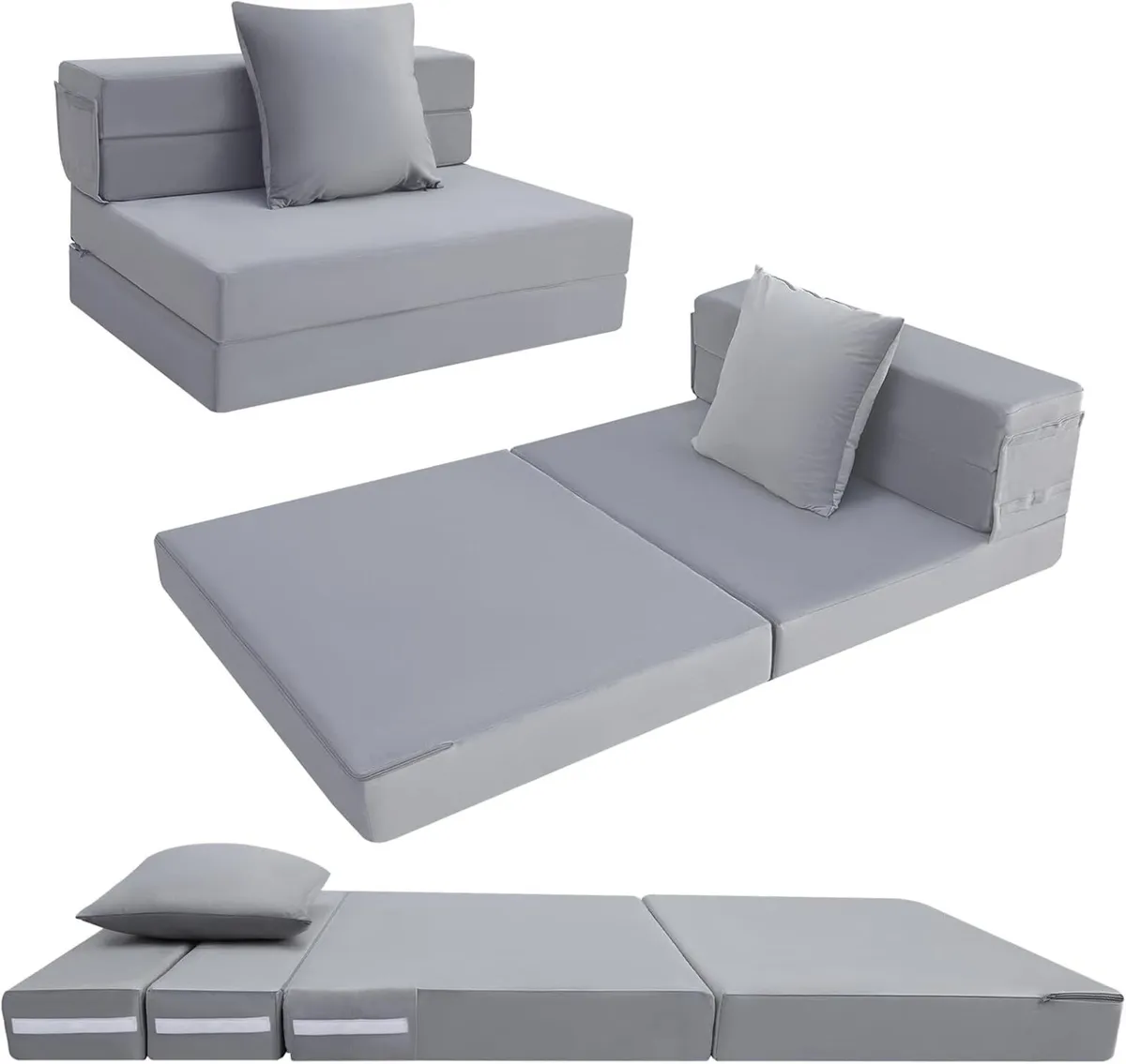 Folding Mattress Single High Density Foam Fold - Image 1