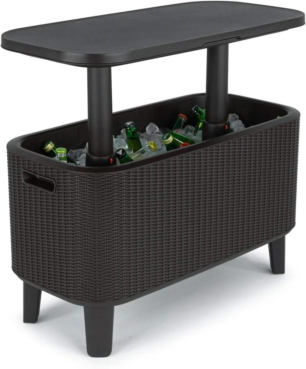 Bevy BAR Cocktail Table Polypropylene Anthracite - Image 1