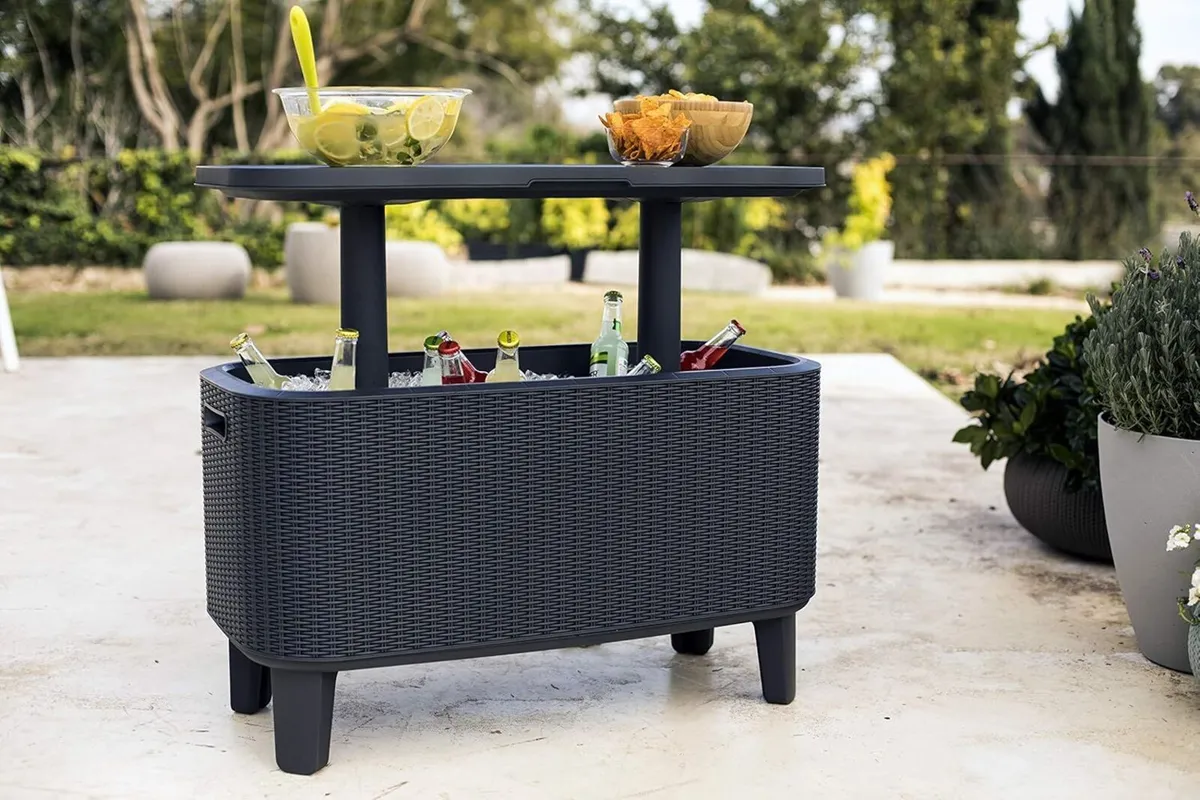 Bevy BAR Cocktail Table Polypropylene Anthracite - Image 2