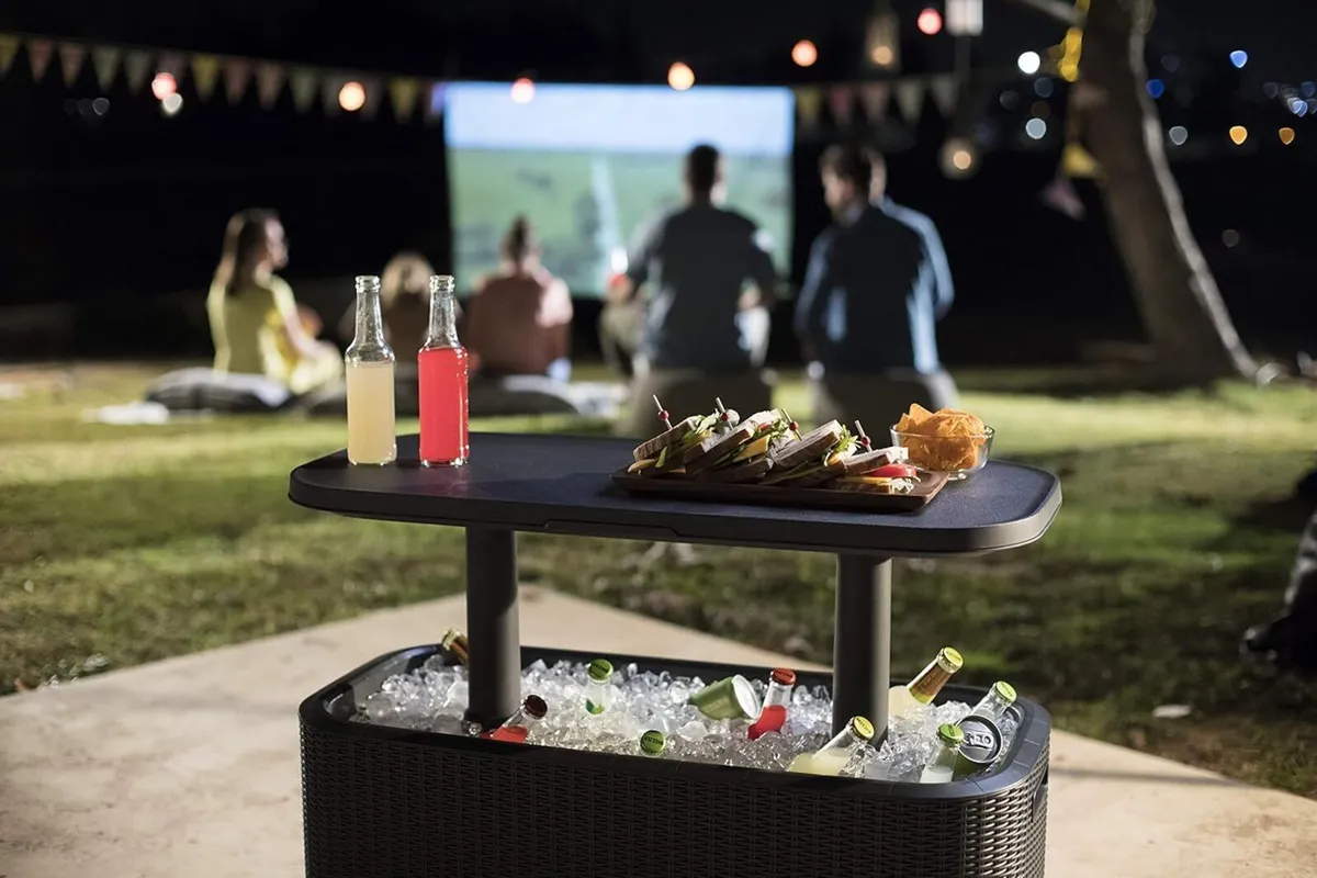 Bevy BAR Cocktail Table Polypropylene Anthracite - Image 4
