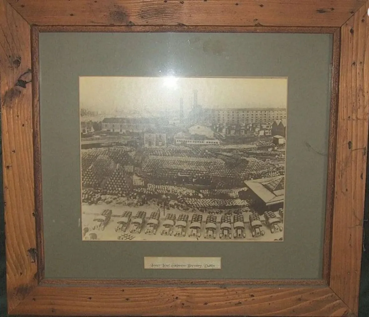 Vintage Print 'Guinness' Brewery Dublin. - Image 3