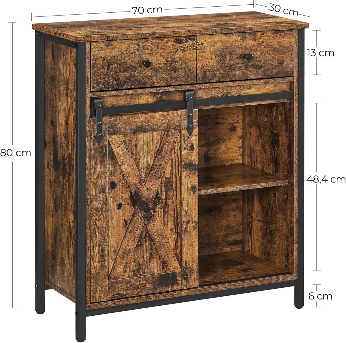 Storage Cabinet Sideboard and Tv Freestanding - Image 3
