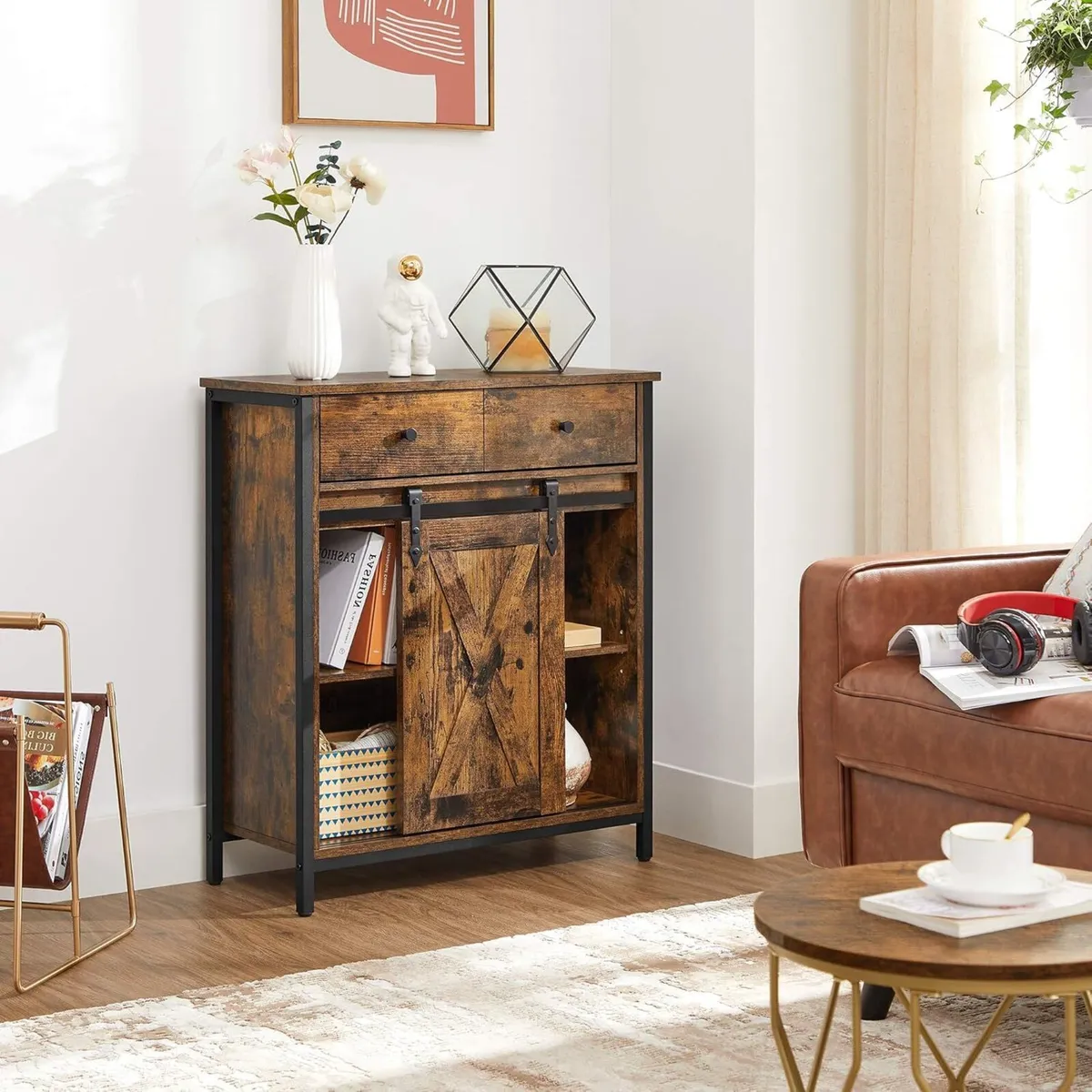 Storage Cabinet Sideboard and Tv Freestanding - Image 4
