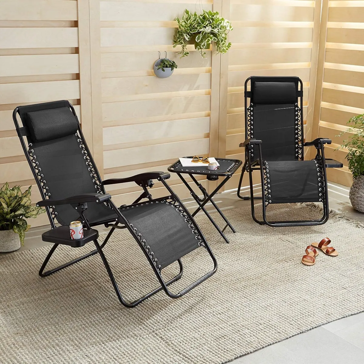 Zero Gravity Chair with Side Table for Relaxing - Image 2