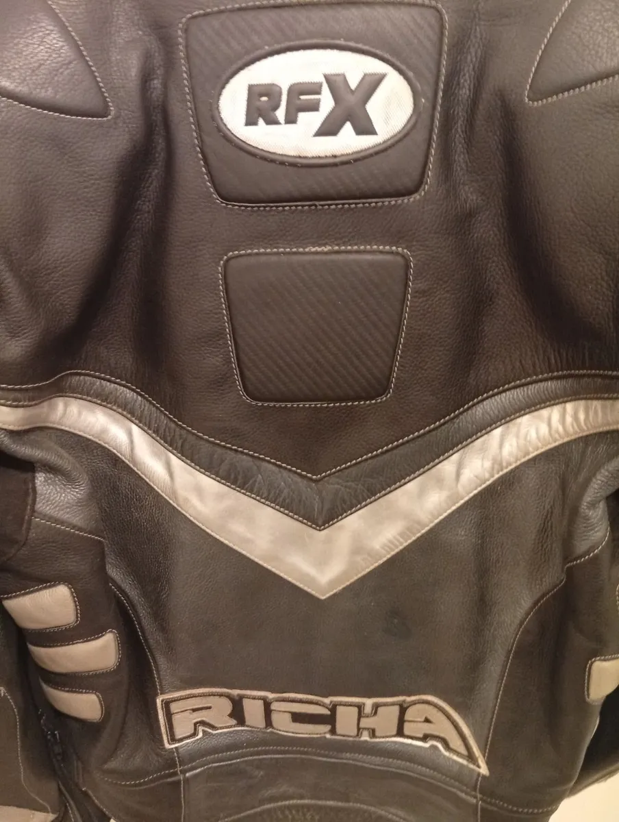 Original Genuine leather Moto RICHA RFX Jacket - Image 4