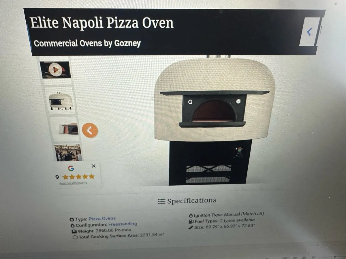 Wood-fired pizza oven - Image 3