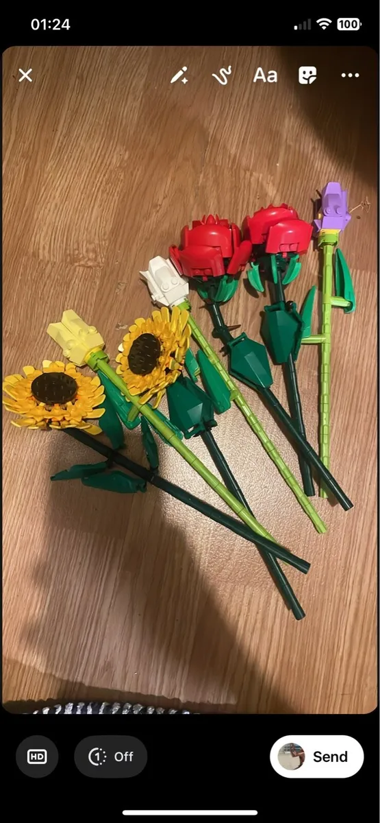 Lego flowers