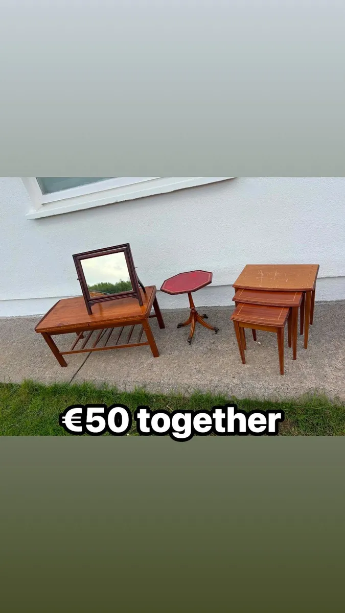 Furniture bundle €50 - Image 1