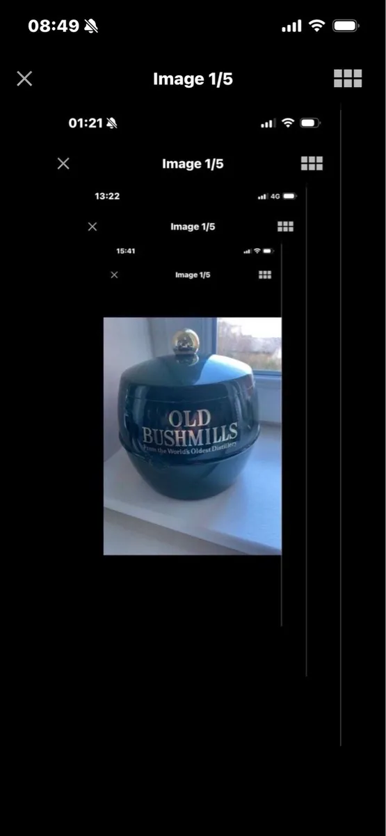 Rare ‘Old Bushmills’ Ice Bucket - Image 1
