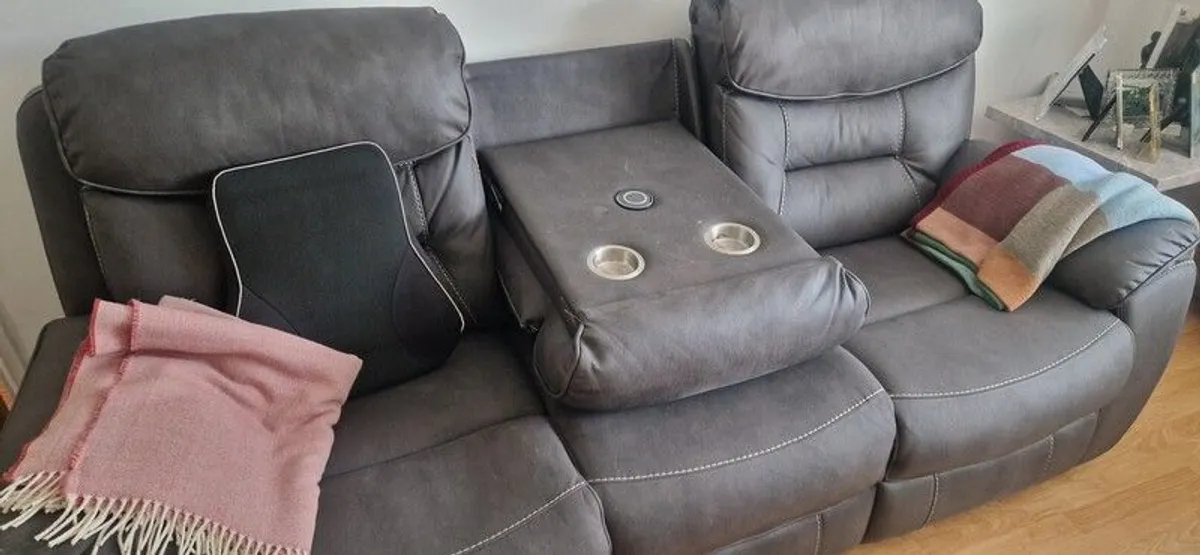 3 &2 Reclining sofa - Image 2