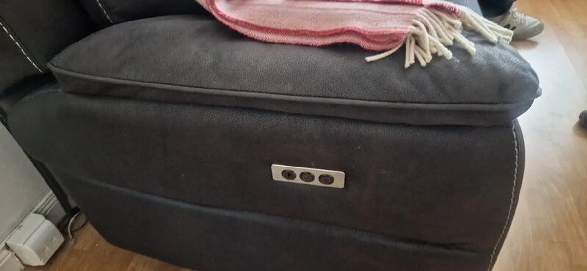 3 &2 Reclining sofa - Image 3