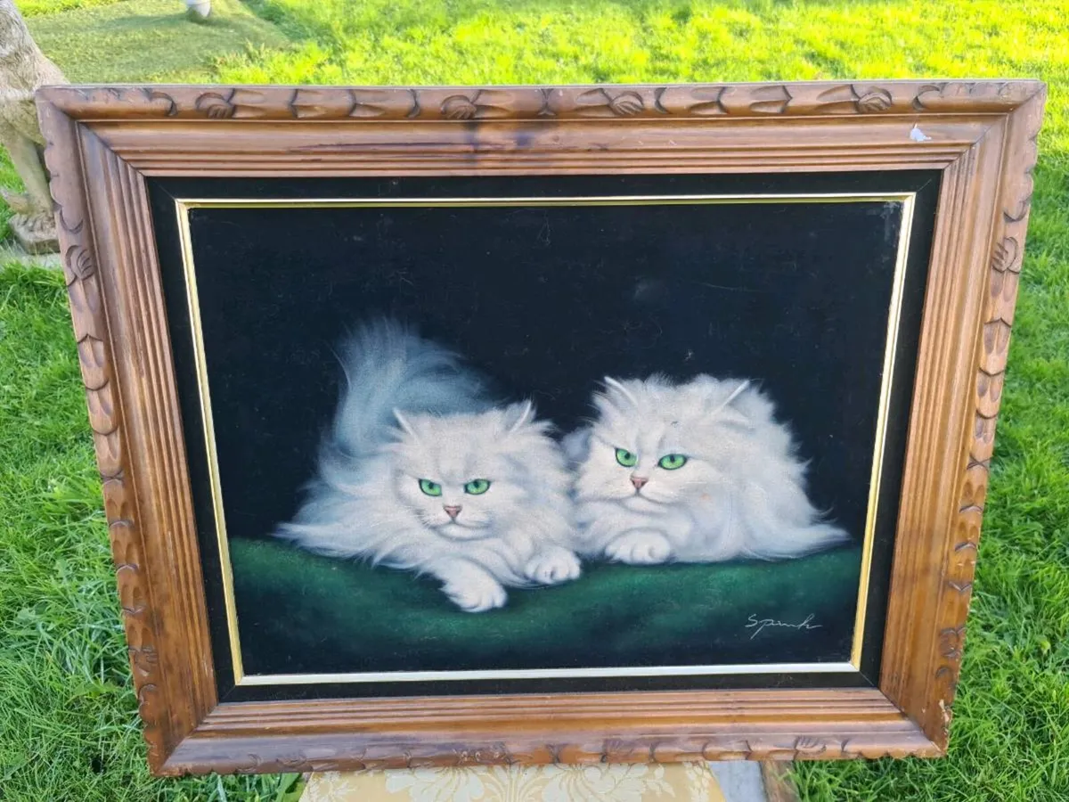 Vintage oil painting - Image 2