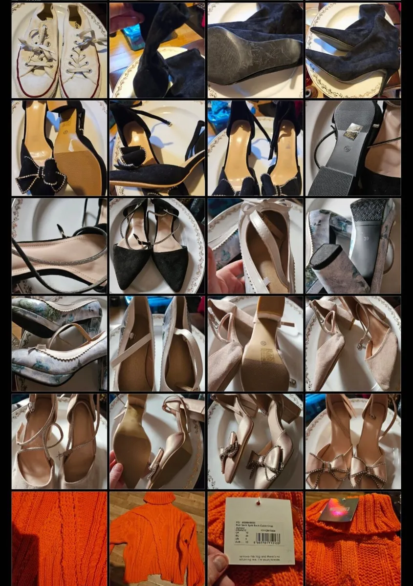 Mixed Lot of Ladies Clothes and Shoes - Image 2