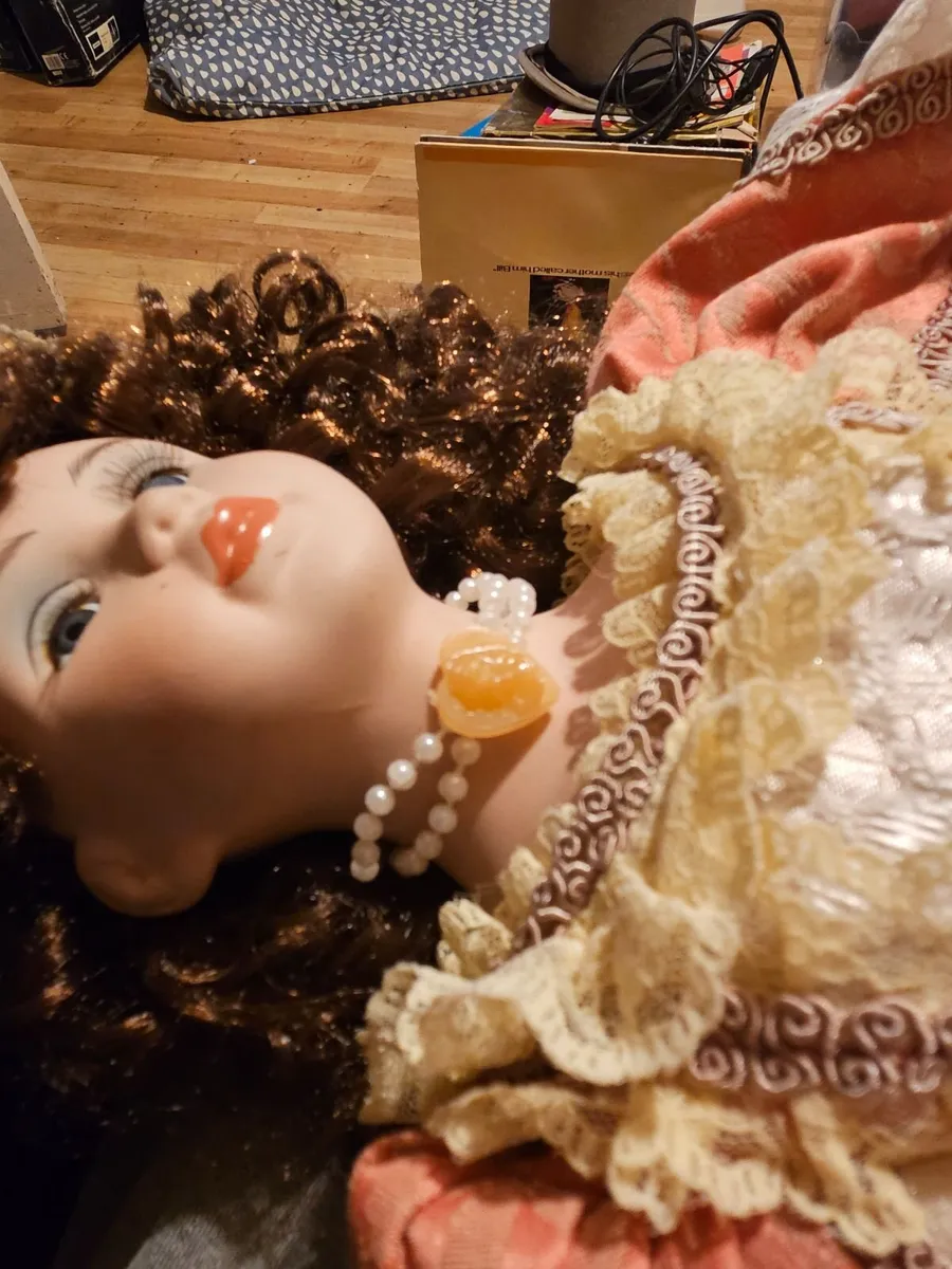 Vintage Large Collectable Victorian Doll - Image 4