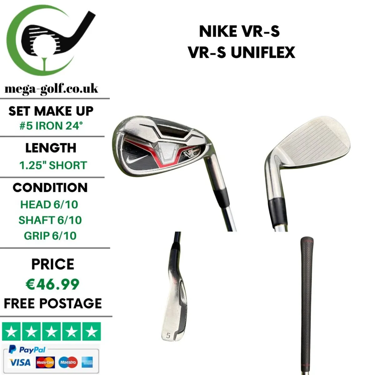 Nike VR-S #5 Iron 24° / VR-S Uniflex - Image 1