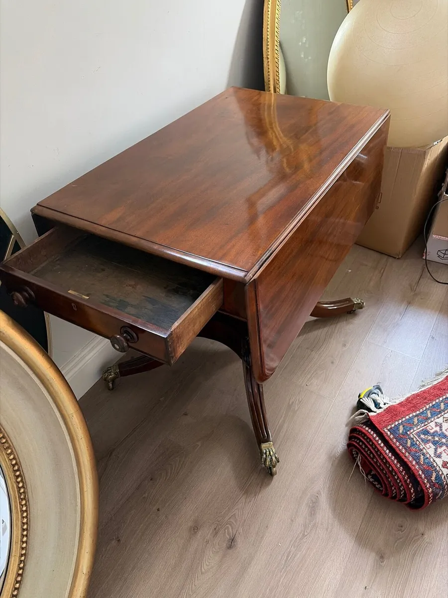 William IV Antique Pembroke Table - Image 1