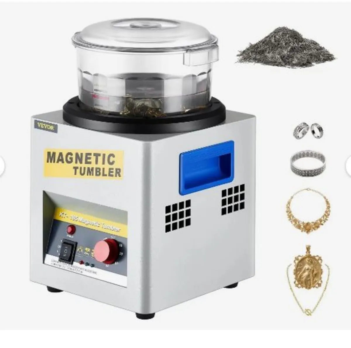 KT-185 Magnetic Tumbler 180mm Jewelry - Image 4