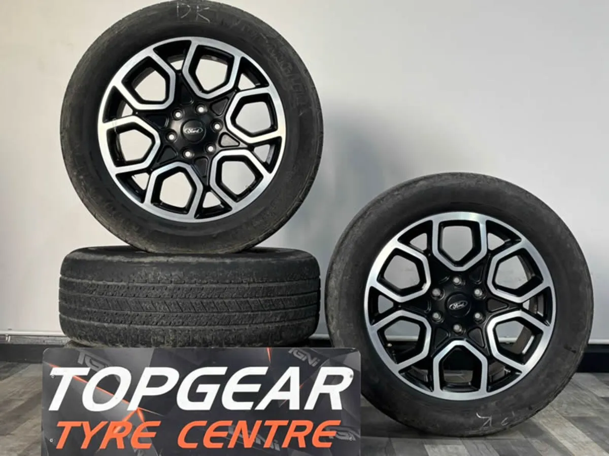 20" GENUINE OEM FORD RANGER ALLOY WHEELS & TYRES - Image 1