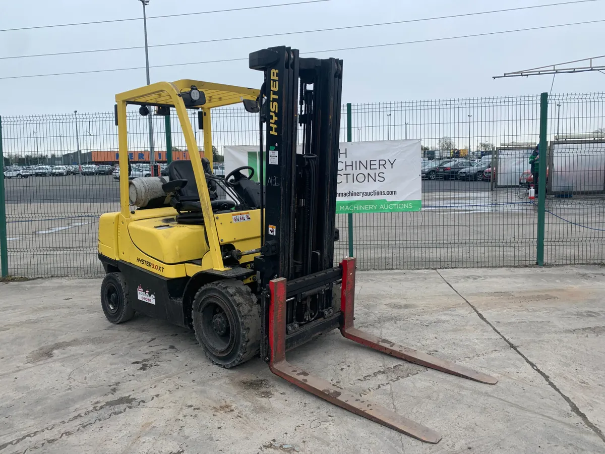 2019 HYSTER 3T GAS FORKLIFT FOR AUCTION - NAAS - Image 4