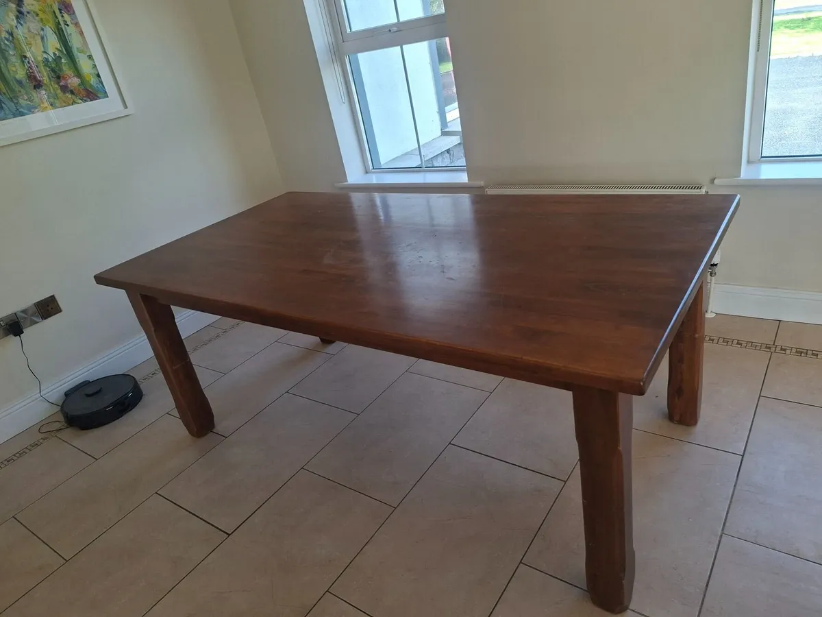 6 seater Kitchen table - Image 1