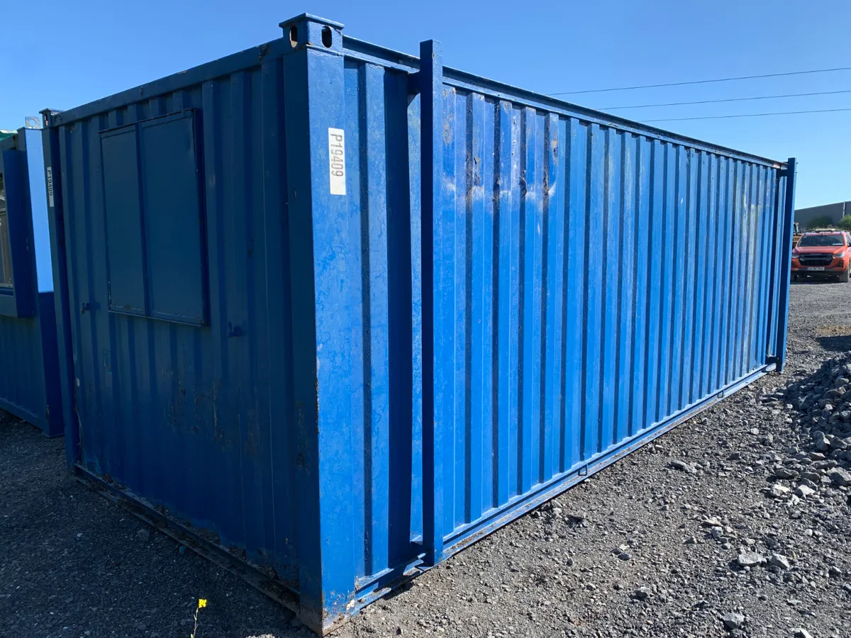 4 x 24FT X 9FT ANTI VANDAL SITE CABINS FOR AUCTION - Image 3