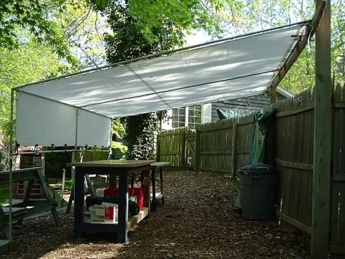 White outdoor waterproof covers party event - Image 1