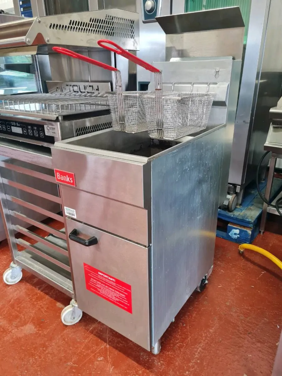 Banks 4 Burner Fryer - Natural Gas - Image 1
