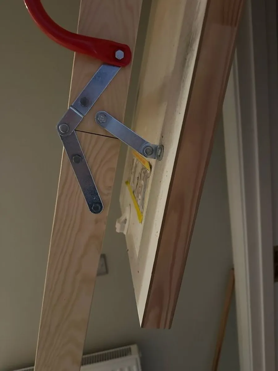Timber loft ladder / folding stairs - Image 2