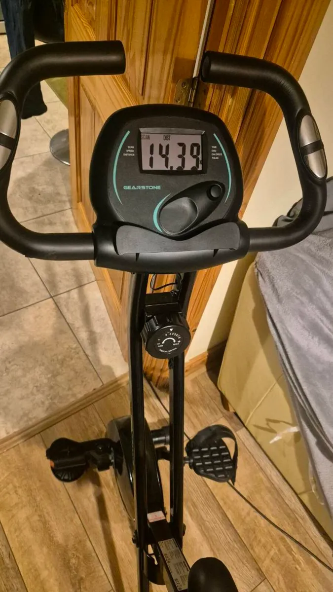 Folding exercise bike foldable bike - Image 1