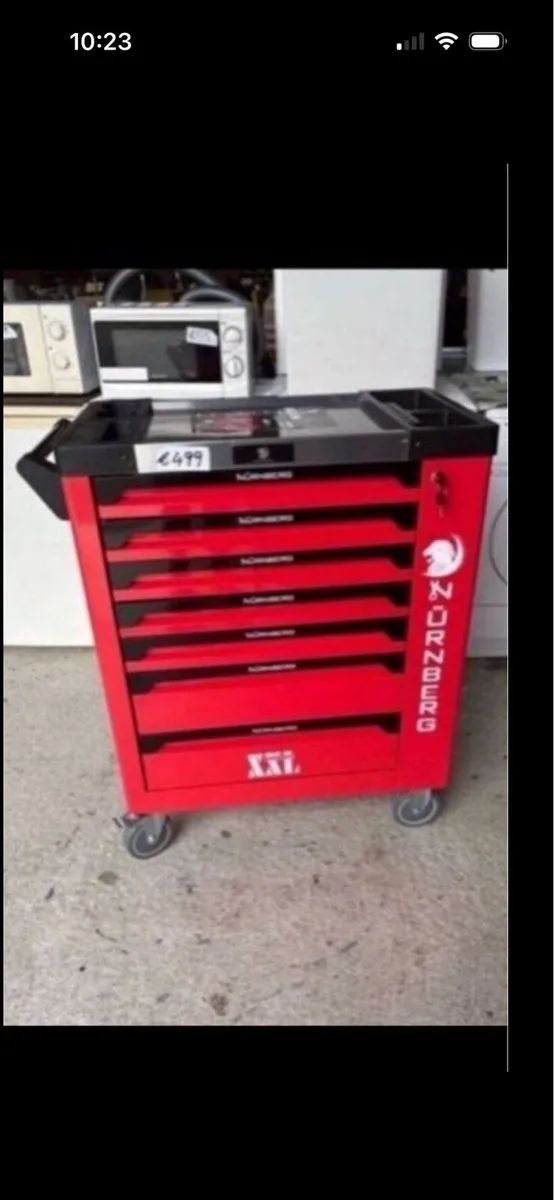 New Nuremberg tool chest with tools - Image 1