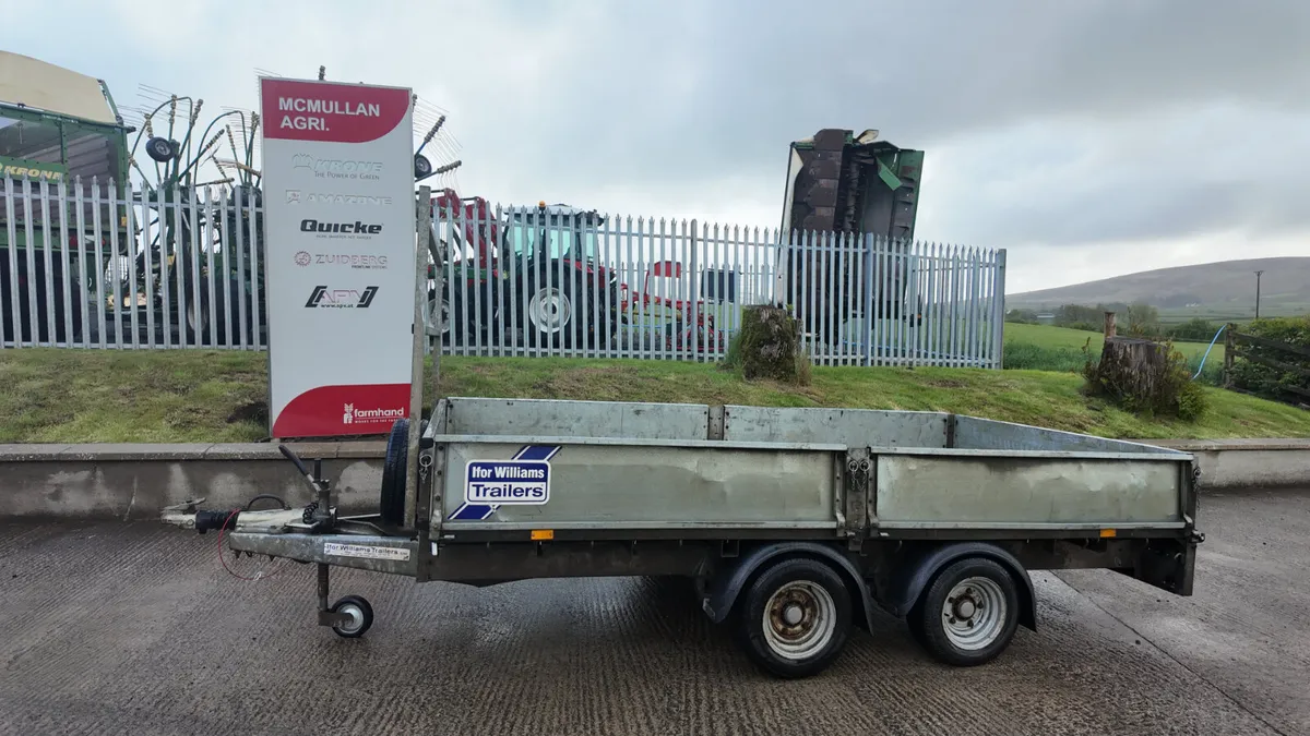 2017 Ifor Williams LM126 12' Flatbed - Image 1