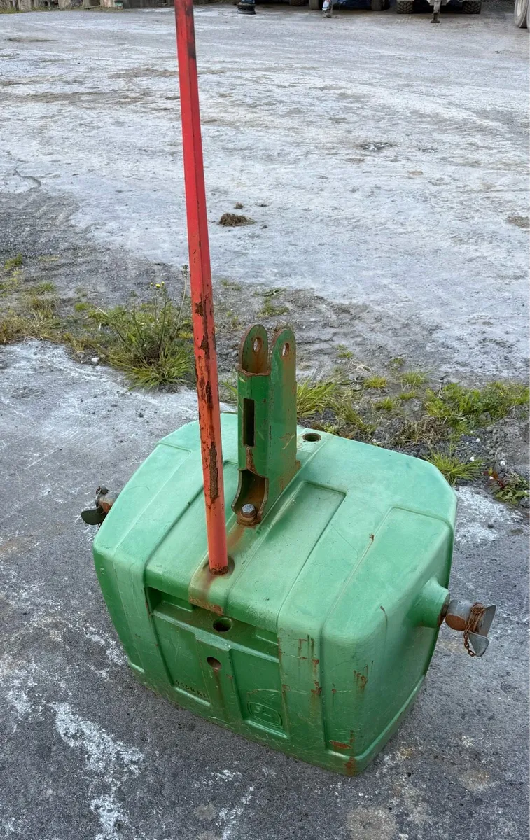 John Deere weight block - Image 1