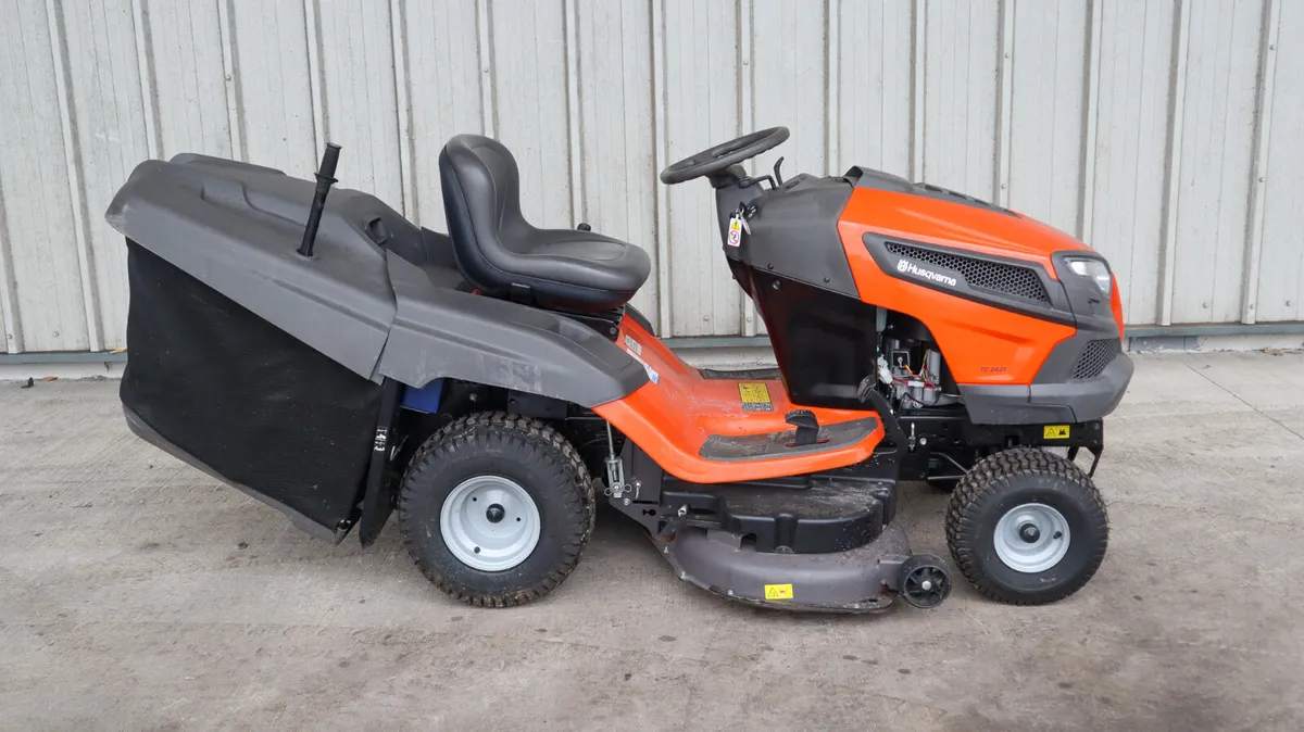 Demo 2022 Husqvarna TC 242T Ride On Lawnmower - Image 4