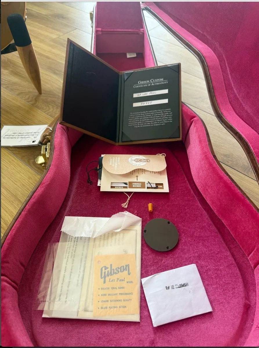 Gibson Les Paul Custom Shop 1957 Goldtop VOS - Image 3